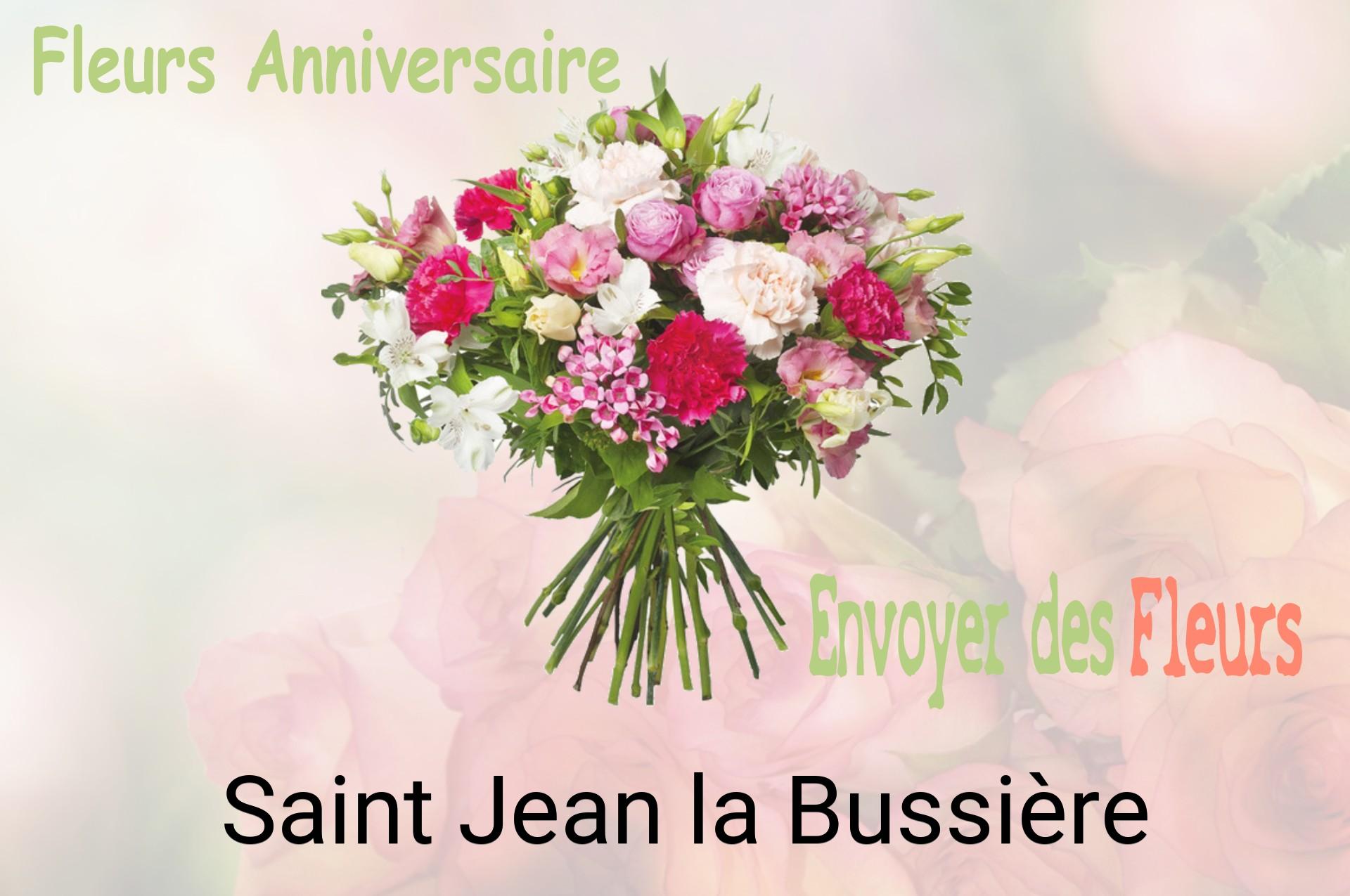Bouquet de fleurs d’anniversaire livré à Saint-Jean-la-Bussière
